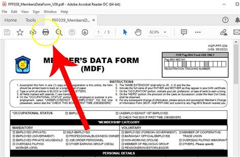 how to print mdf pag ibig|Pag.